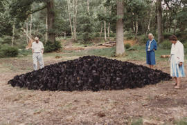 Photograph of Black Dome after charring process