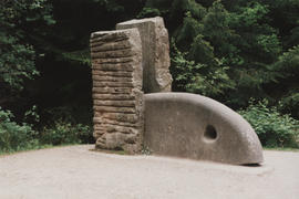 Photograph of sculpture Heart of the Stone by Tim Lees
